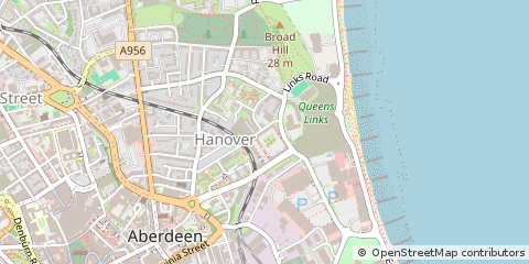 Map of Aberdeen