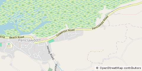 Map of Swansea