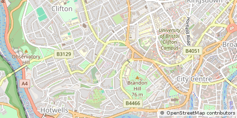 Map of Bristol