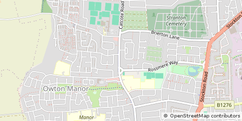 Map of Hartlepool, Durham