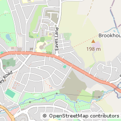 Map of Stoke-on-Trent, Staffordshire