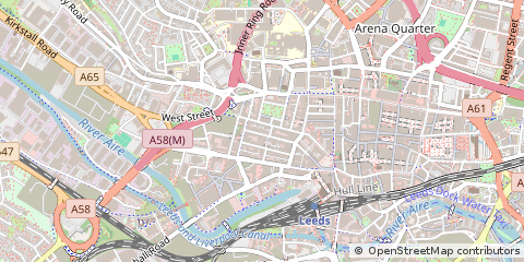 Map of Leeds