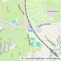 Map of Wilmslow, Cheshire