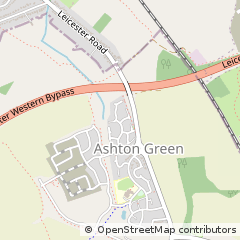 Map of Leicester