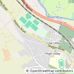 Map of Keighley, West Yorkshire
