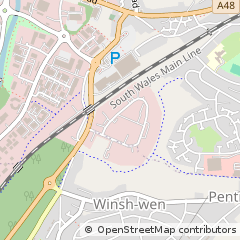 Map of Swansea