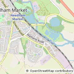 Map of Ipswich, Suffolk