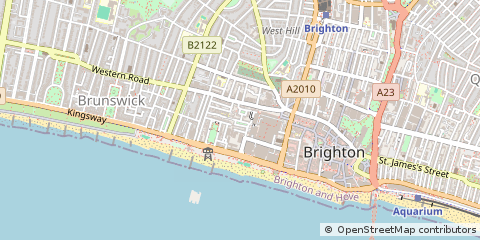 Map of Brighton