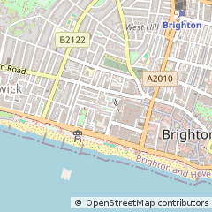 Map of Brighton