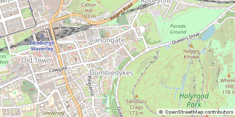 Map of Edinburgh