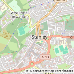 Map of Stanley