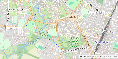 Map of Cambridge