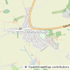Map of Kingsbridge, Devon