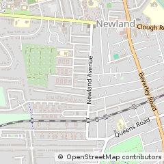 Map of Hull