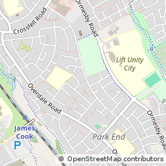 Map of Middlesbrough