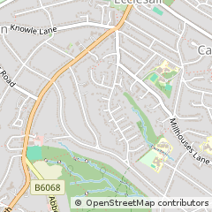 Map of Sheffield