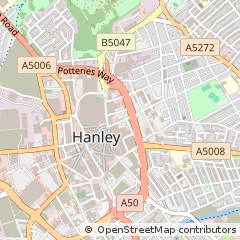 Map of Stoke-on-Trent