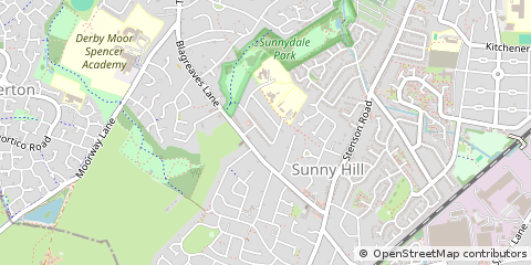 Map of Derby