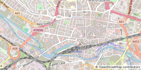 Map of Leeds