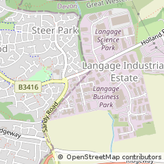 Map of Plymouth, Devon