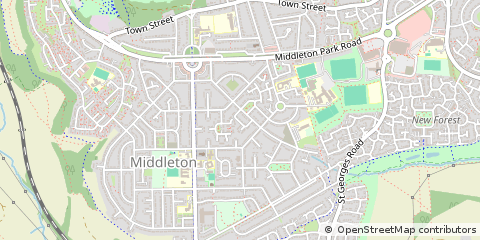 Map of Leeds