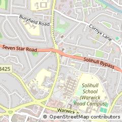 Map of West Midlands
