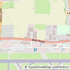 Map of West Drayton, Middlesex