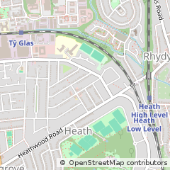 Map of Cardiff