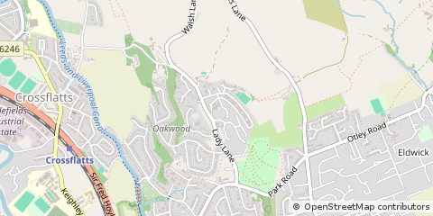 Map of Bingley, Buckinghamshire