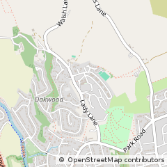 Map of Bingley, Buckinghamshire