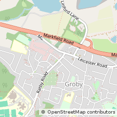 Map of Leicester