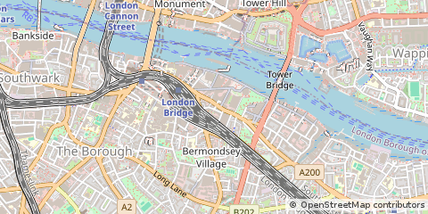 Map of London, West Sussex