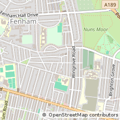 Map of Newcastle Upon Tyne