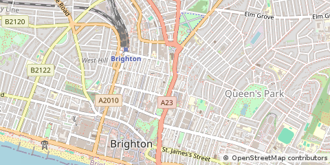 Map of Brighton
