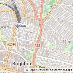 Map of Brighton