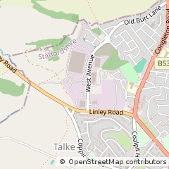 Map of Stoke-on-Trent