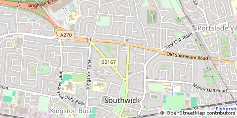Map of Brighton