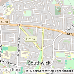 Map of Brighton
