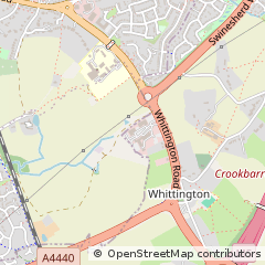 Map of Worcester