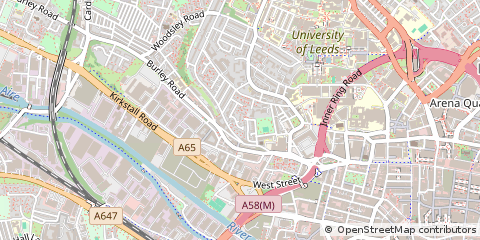 Map of Leeds