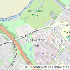 Map of Milton Keynes