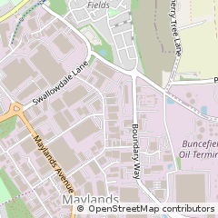 Map of Hemel Hempstead, Hertfordshire