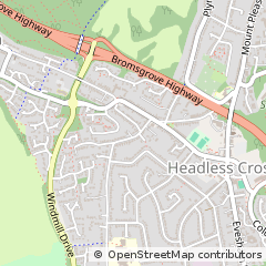 Map of Redditch