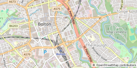 Map of Bolton