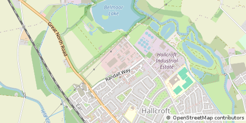 Map of Retford, Nottinghamshire