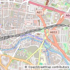Map of Leeds, West Yorkshire