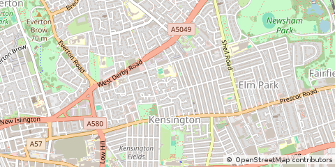 Map of Liverpool
