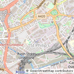 Map of Bristol