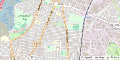 Map of Portsmouth, Hampshire