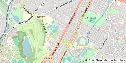 Map of Birmingham